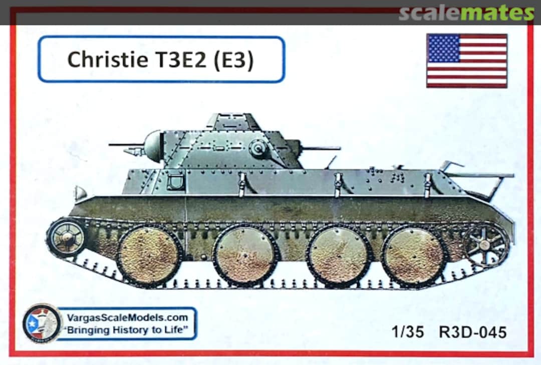 Boxart Christie T3E2 (E3) R3D-35-045 Vargas Scale Models