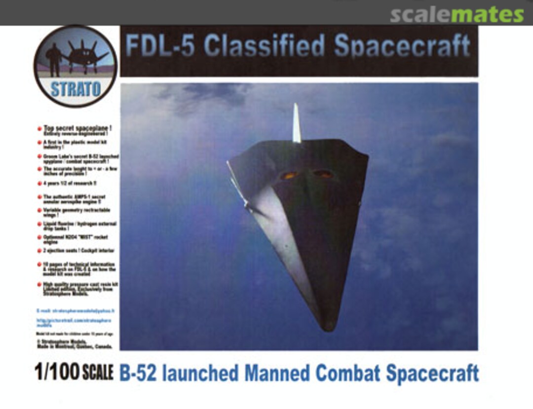 Boxart FDL-5 MA Unknown Stratosphere Models