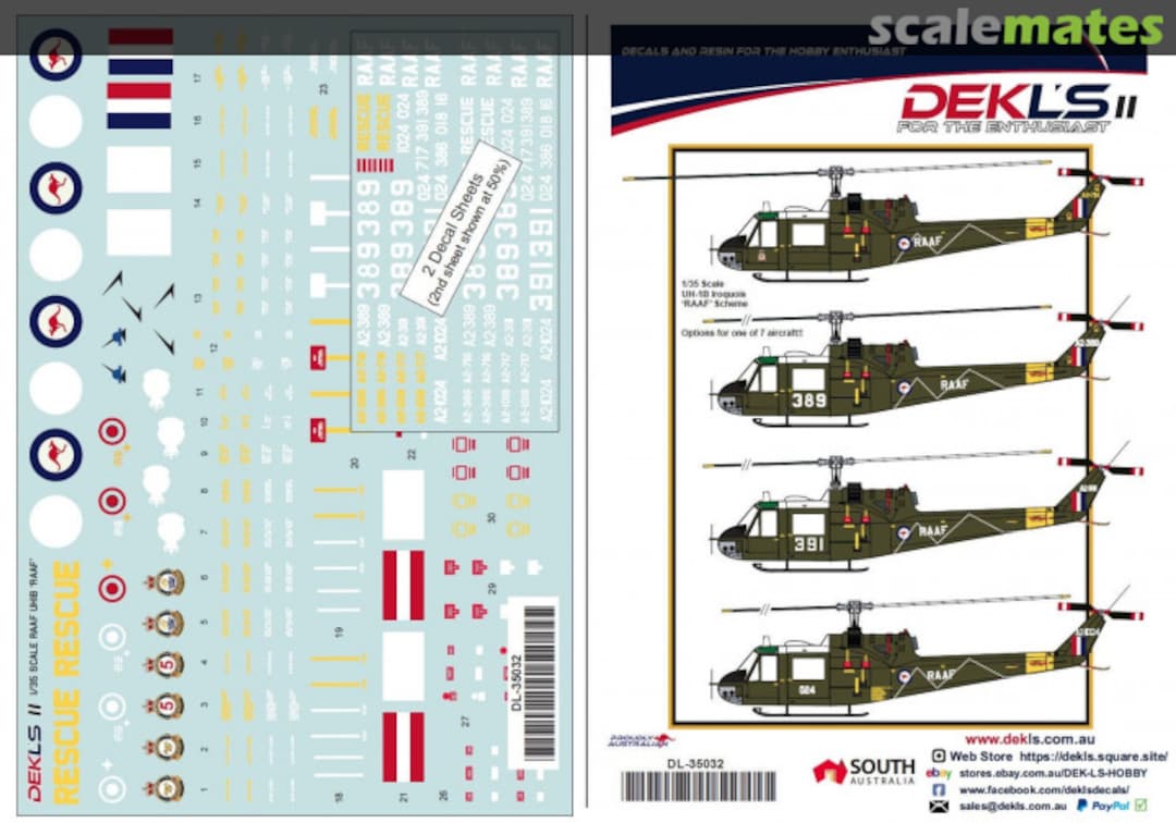 Boxart UH-1B Iroquois DL-35032 DEKL's Boxart UH-1B Iroquois DL-35032 DEKL's