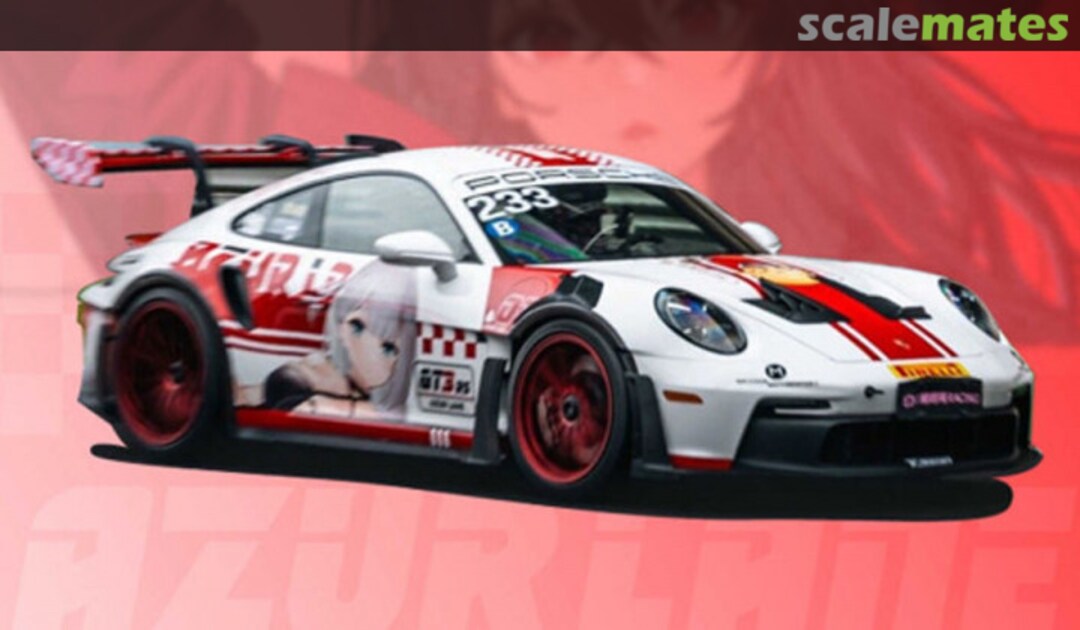 Boxart 呵呵呵Racing 911 GT3 RS CS117 Miniature Boxart 呵呵呵Racing 911 GT3 RS CS117 Miniature