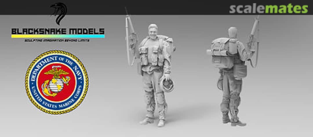 Boxart US MARINES 08 Operation Iraqi Freedom USMC-08 BlackSnake Model