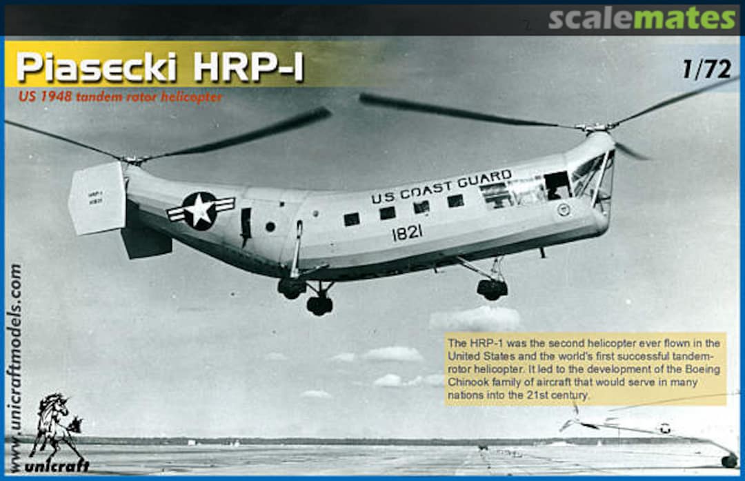 Boxart Piasecki HRP-1 1197 Unicraft Models