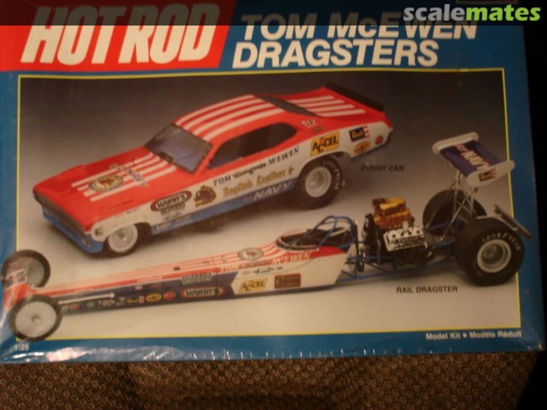 Boxart Tom McEwen Dragsters 7500 Revell Boxart Tom McEwen Dragsters 7500 Revell