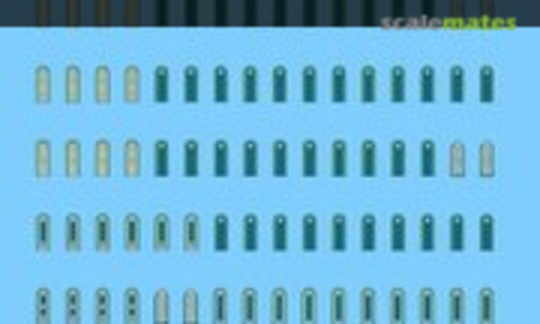 1:35 German early war shoulder boards for panzergrenadiers (Archer FG35049B) FG35049B