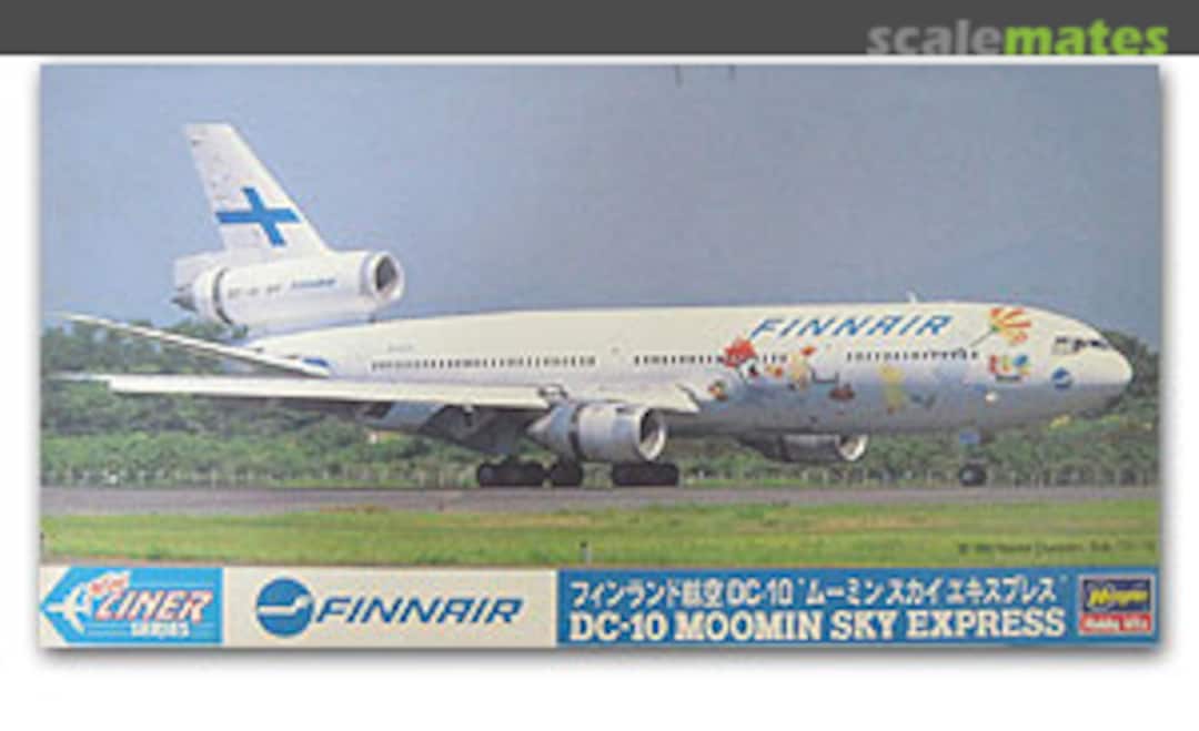 Boxart McDonnell Douglas DC-10-30: Finnair 10404 Hasegawa Boxart McDonnell Douglas DC-10-30: Finnair 10404 Hasegawa