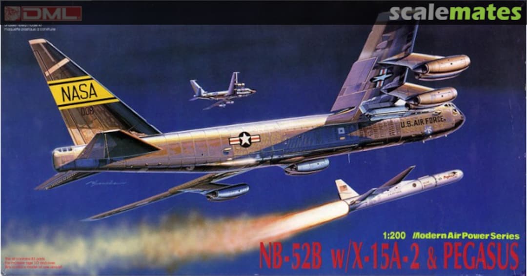 Boxart NB-52B w/X-15A-2 & Pegasus 2009-01 DML Boxart NB-52B w/X-15A-2 & Pegasus 2009-01 DML