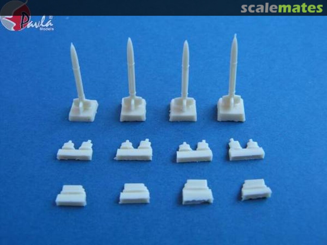 Boxart Rockets HVAR + Rails U72-24 Pavla Models