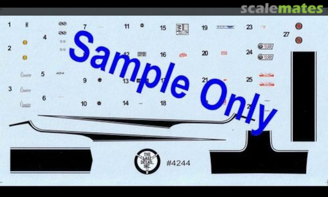 Boxart Decals for 1/25 1970 Baldwin Motion Camaro 4244 The Parts Box Boxart Decals for 1/25 1970 Baldwin Motion Camaro 4244 The Parts Box