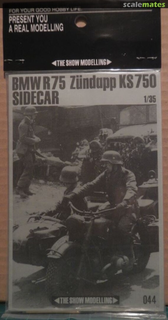 Boxart BMW R75 Zündapp KS750 Sidecar 044 The Show Modelling