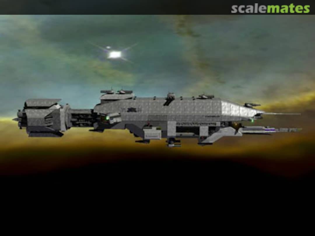 Boxart Warlock class destroyer  BamBam Model Productions