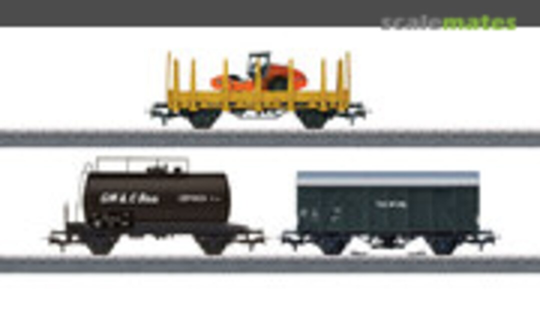 &quot;Construction Site&quot; freight car set - start up (Märklin 44083)