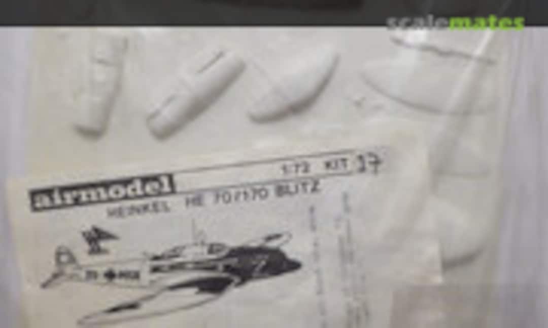 1:72 Heinkel He 70 / 170 (Airmodel 17) 17