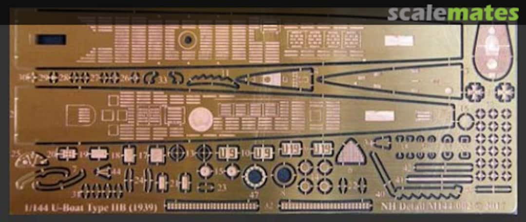 Boxart U-Boat IIB (1939) Detail Set for ICM/REVELL M144-002 NH Detail Boxart U-Boat IIB (1939) Detail Set for ICM/REVELL M144-002 NH Detail
