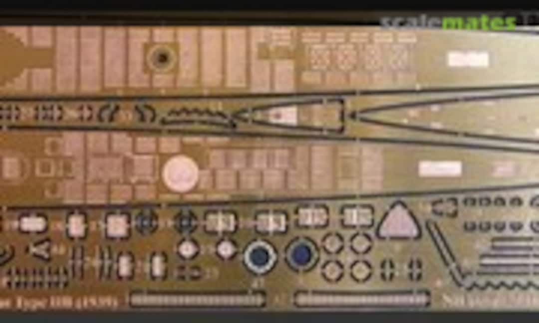 1:144 U-Boat IIB (1939) Detail Set for ICM/REVELL (NH Detail M144-002) M144-002