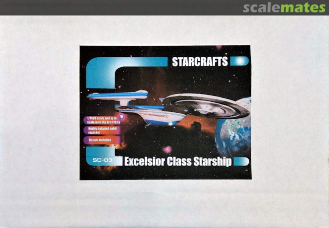 Boxart Excelsior Class Starship SC-03 Starcraft Models Boxart Excelsior Class Starship SC-03 Starcraft Models