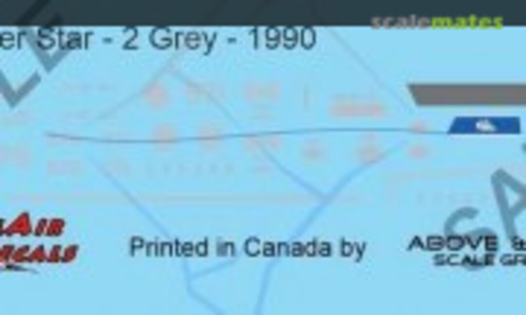 1:48 Canadair CT-133 Silver Star (Above & Below Graphics 212) 212