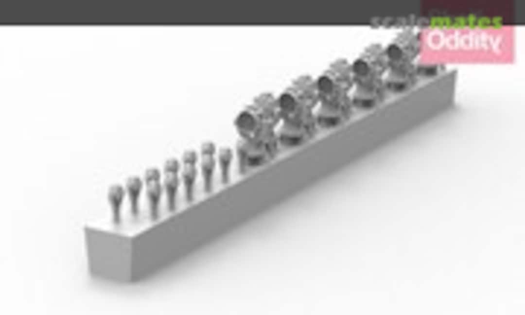 1:700 IJN 60cm Signal Searchlight & Deck Lights (Shelf Oddity SO700107) SO700107