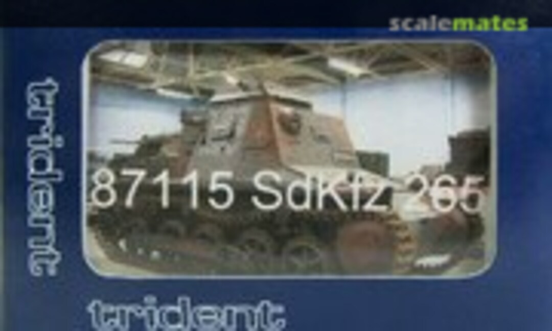 SdKfz 265 Panzerbefehlswagen (Trident Miniatures 87115)
