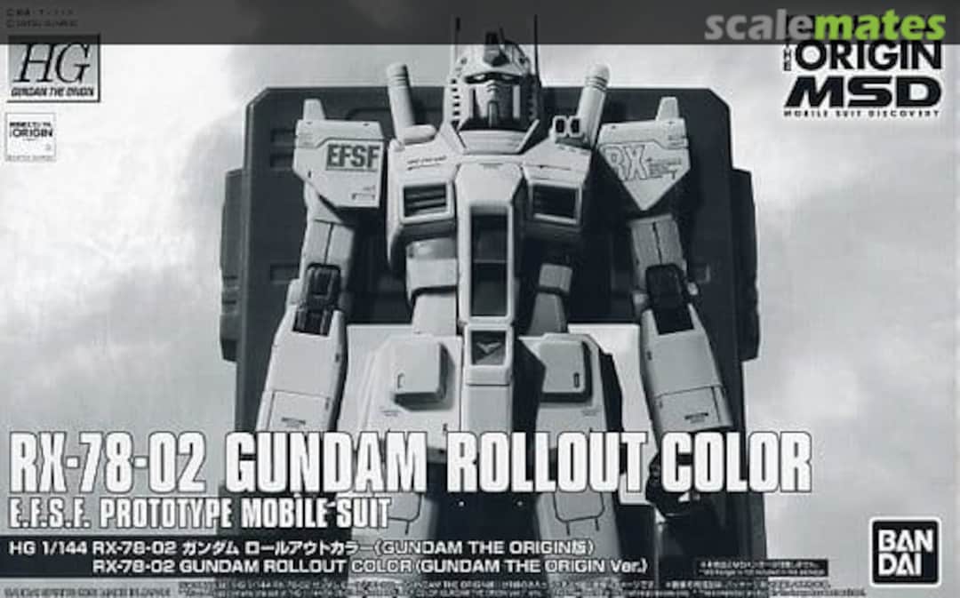 Boxart RX-78-02 Gundam Rollout Color 5061413 Bandai Spirits Boxart RX-78-02 Gundam Rollout Color 5061413 Bandai Spirits