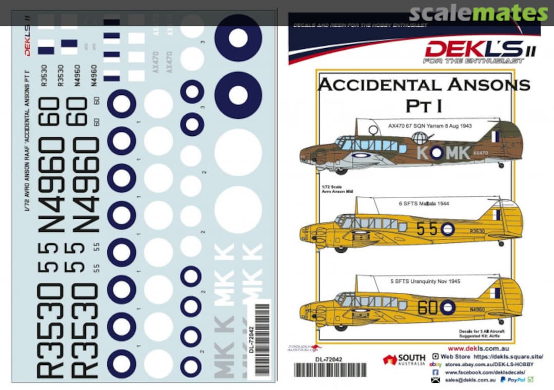 Boxart Accidental Ansons DL-72042 DEKL's