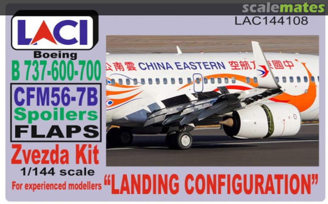 Boxart B 737-600/700 CFM56-7B Spoilers Flaps - Landing Configuration LAC144108 LACI