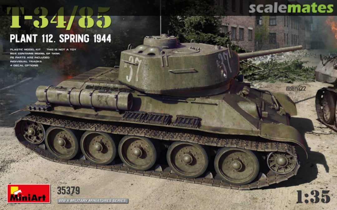 Boxart T-34/85 35379 MiniArt Boxart T-34/85 35379 MiniArt