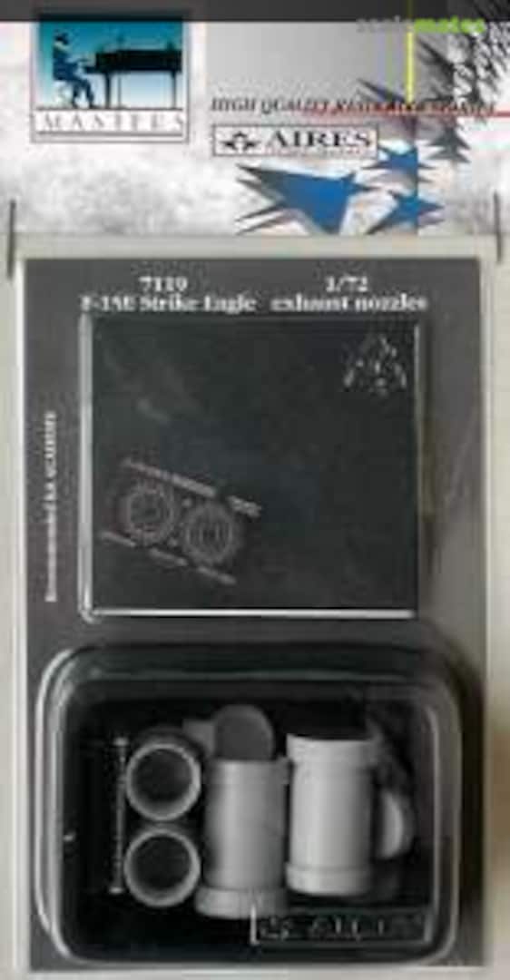 Boxart F-15E Strike Eagle Exhaust Nozzles 7119 Aires Boxart F-15E Strike Eagle Exhaust Nozzles 7119 Aires
