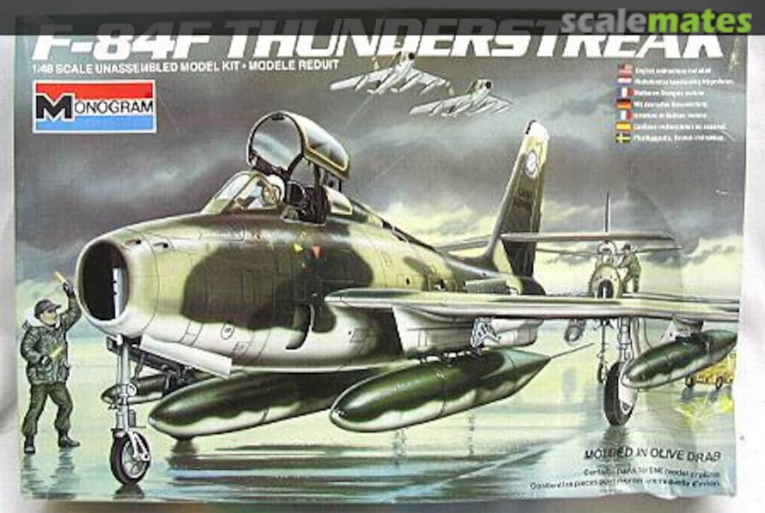 Boxart Republic F-84F Thunderstreak 5432 Monogram