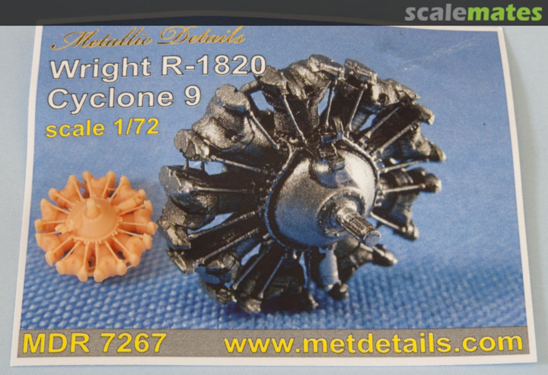 Boxart Wright R-1820 MDR7267 Metallic Details