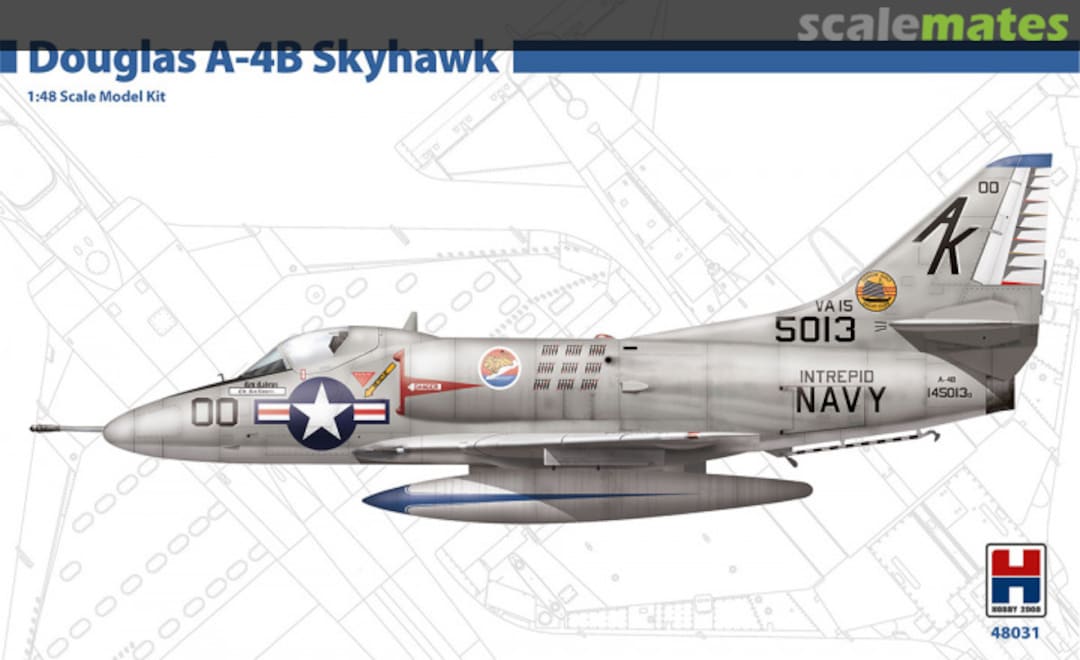 Boxart Douglas A-4B Skyhawk 48031 Hobby 2000 Boxart Douglas A-4B Skyhawk 48031 Hobby 2000