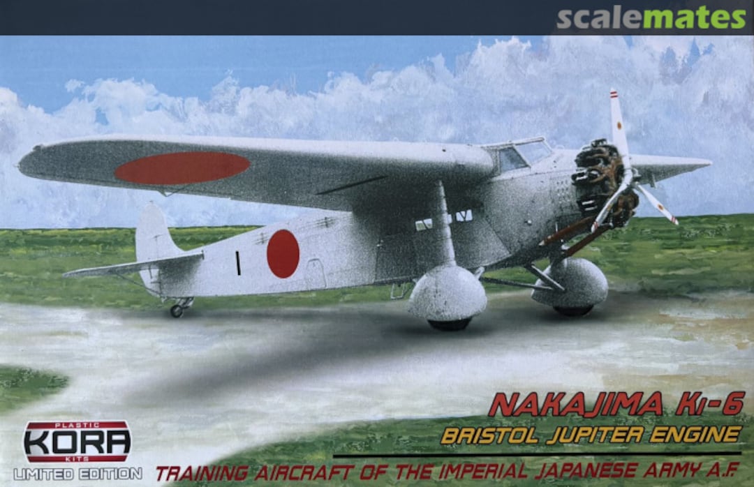 Boxart Nakajima Ki-6 Bristol Jupiter Engine KPK72203 Kora Models Boxart Nakajima Ki-6 Bristol Jupiter Engine KPK72203 Kora Models