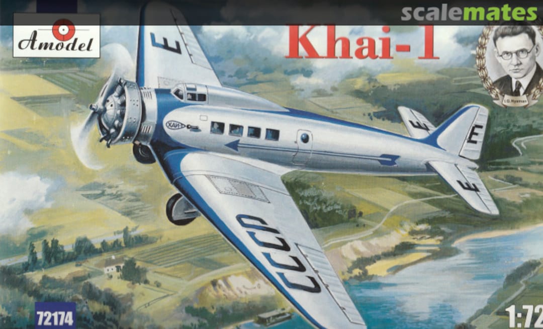 Boxart Khai-1 (ХАИ-1) 72174 Amodel Boxart Khai-1 (ХАИ-1) 72174 Amodel