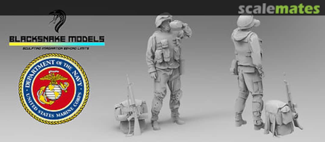 Boxart US MARINES 09 Operation Iraqi Freedom USMC-09 BlackSnake Model Boxart US MARINES 09 Operation Iraqi Freedom USMC-09 BlackSnake Model