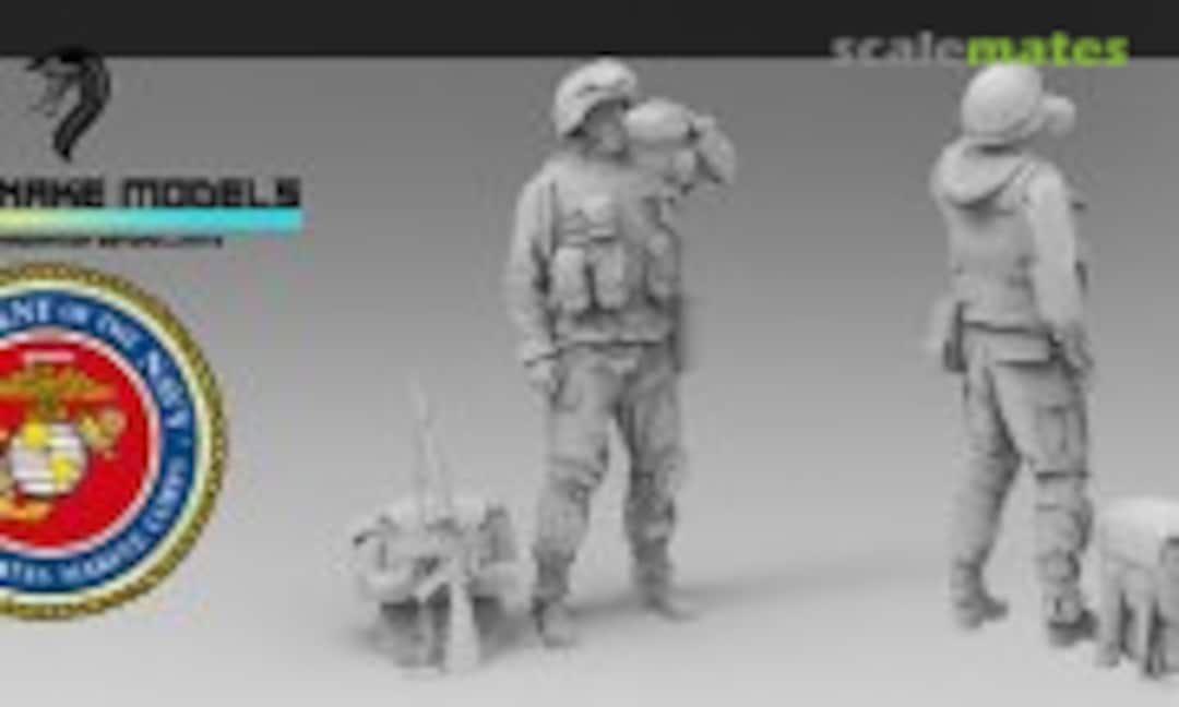 1:35 US MARINES 09 Operation Iraqi Freedom (BlackSnake Model USMC-09) USMC-09