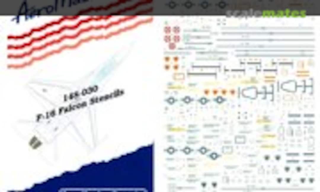 1:48 F-16 Falcon Stencils (AeroMaster 148-030) 148-030