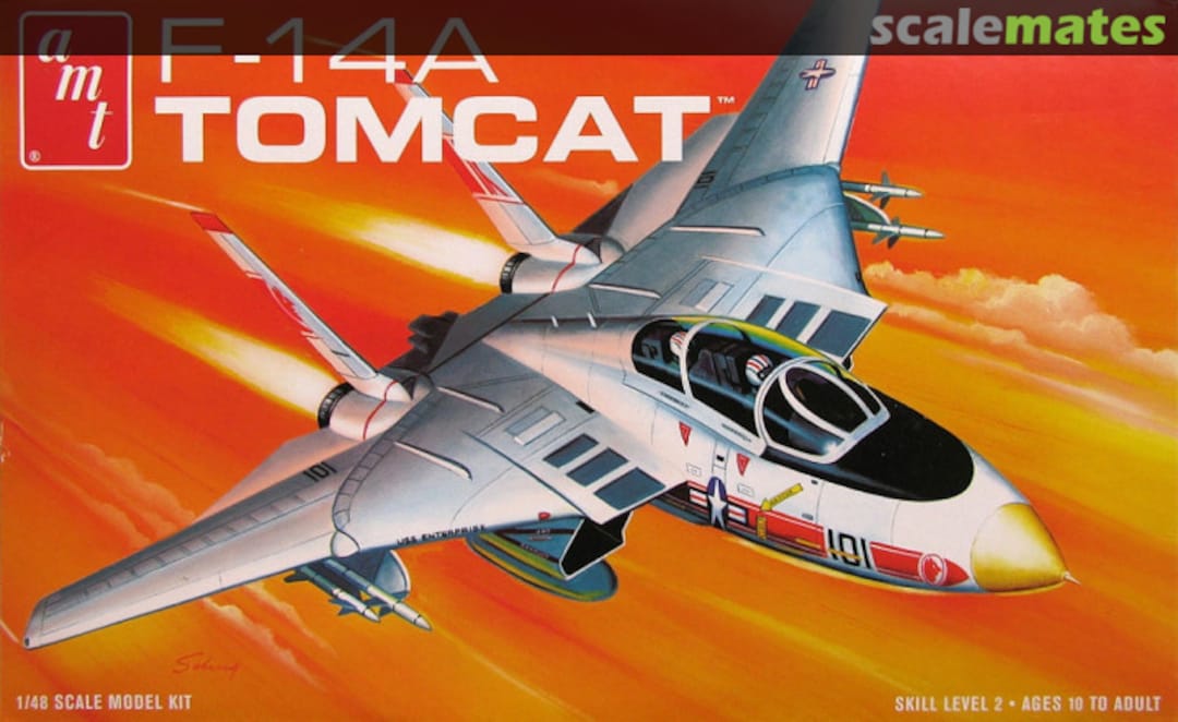Boxart Grumman F-14A Tomcat 802-200 AMT Boxart Grumman F-14A Tomcat 802-200 AMT