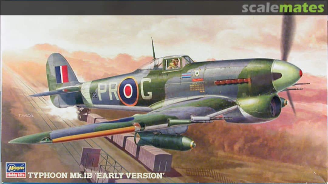Boxart Typhoon Mk.IB 'Early Version' 09283 Hasegawa Boxart Typhoon Mk.IB 'Early Version' 09283 Hasegawa