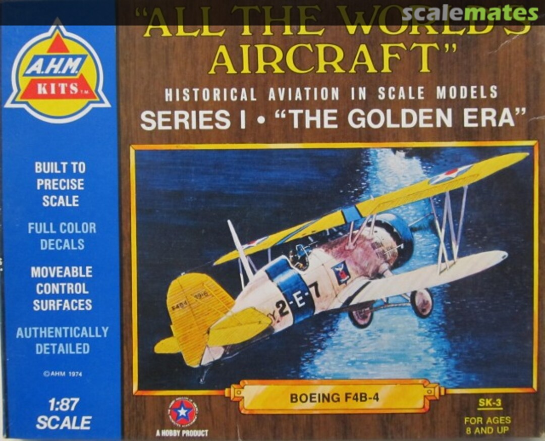 Boxart Boeing F4B-4 SK-3 AHM Boxart Boeing F4B-4 SK-3 AHM