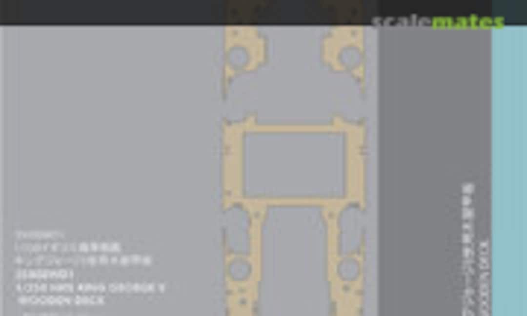 1:350 HMS Prince of Wales Wooden Deck (Scaledecks.com LCD-39) LCD-39