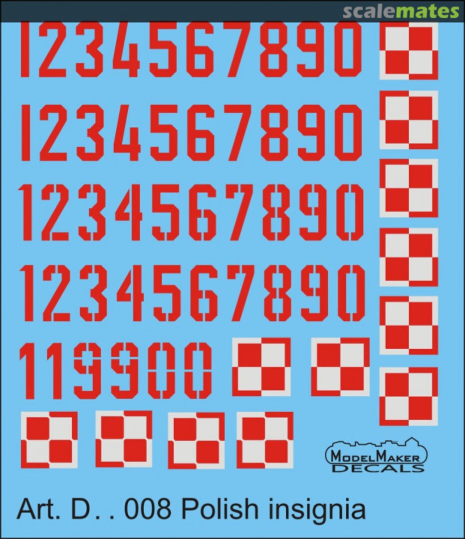 Contents MiG-21 Polish insignia D72008 ModelMaker Contents MiG-21 Polish insignia D72008 ModelMaker