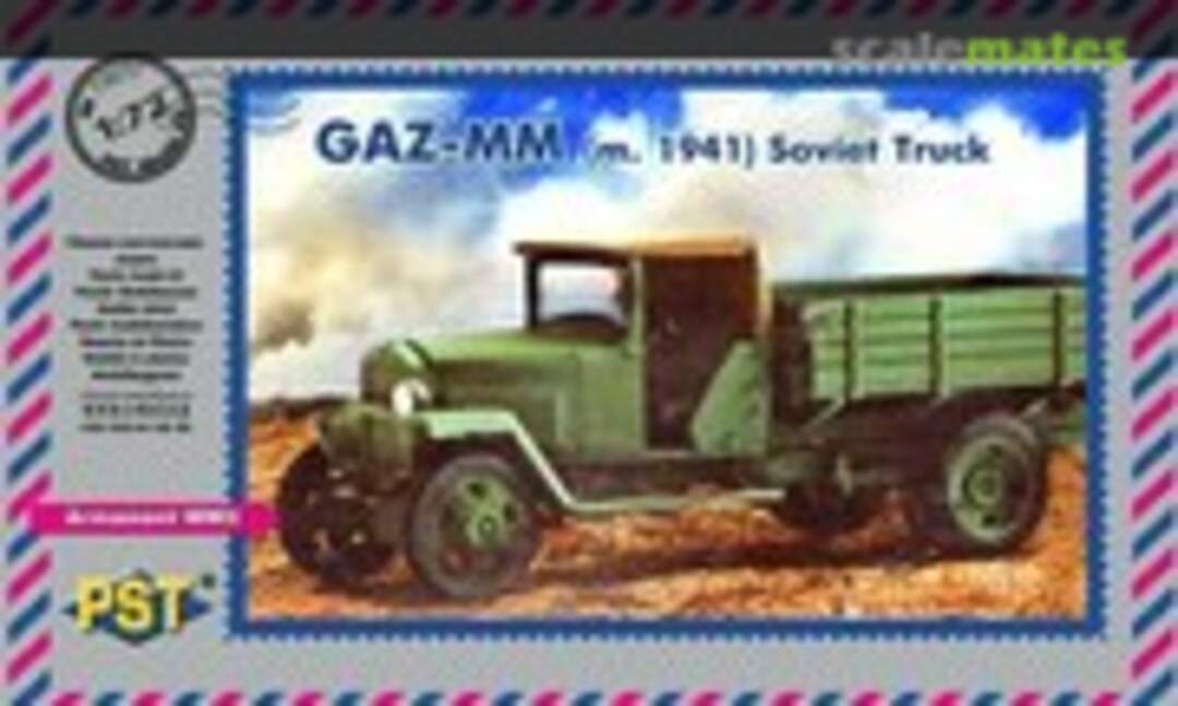 1:72 Soviet truck GAZ-MM (1941) (PST 72077) 72077