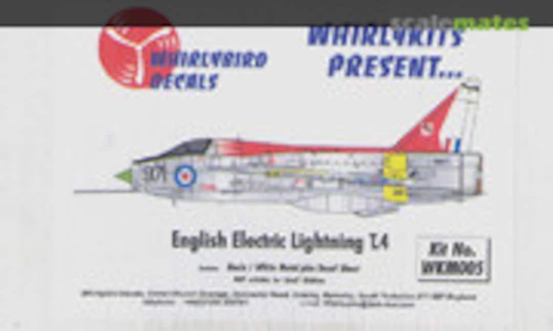 1:72 English Electric Lightning T.4 (Whirlykits WKM005)