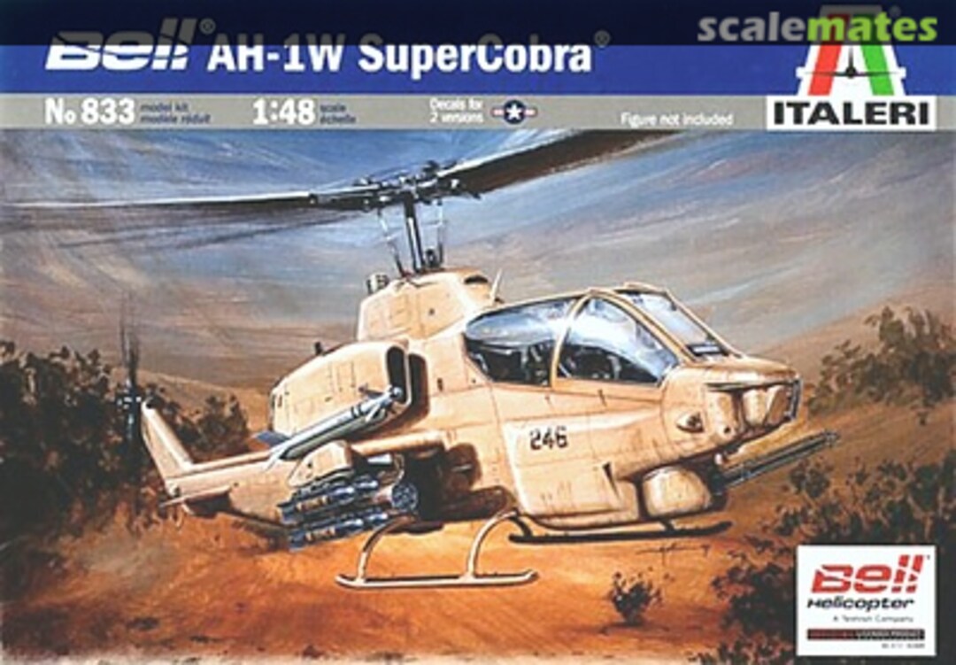 Boxart AH-1W Super Cobra 833 Italeri Boxart AH-1W Super Cobra 833 Italeri