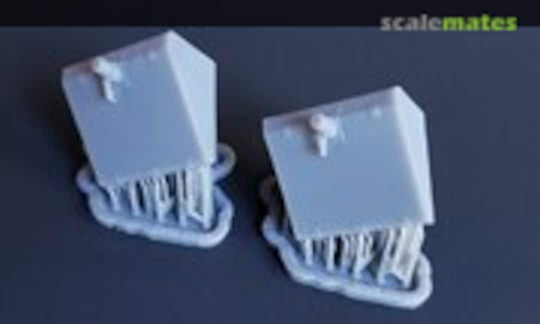 1:30 Tiger I Upper Fuel Tanks (Model Monkey 30-Tiger Upper Fuel Tanks) 30-Tiger Upper Fuel Tanks