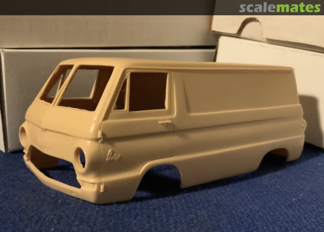 Boxart 1967 Dodge A100 Panel Van Body NB24 Jimmy Flintstone Boxart 1967 Dodge A100 Panel Van Body NB24 Jimmy Flintstone