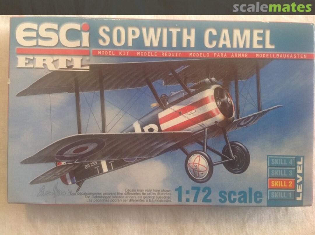 Boxart Sopwith Camel 99020 ESCI/ERTL Boxart Sopwith Camel 99020 ESCI/ERTL