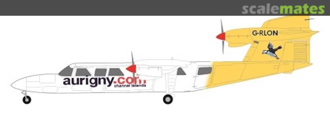 Boxart Britten-Norman BN-2A Mk.III Trislander FR14114 F-RSIN Boxart Britten-Norman BN-2A Mk.III Trislander FR14114 F-RSIN