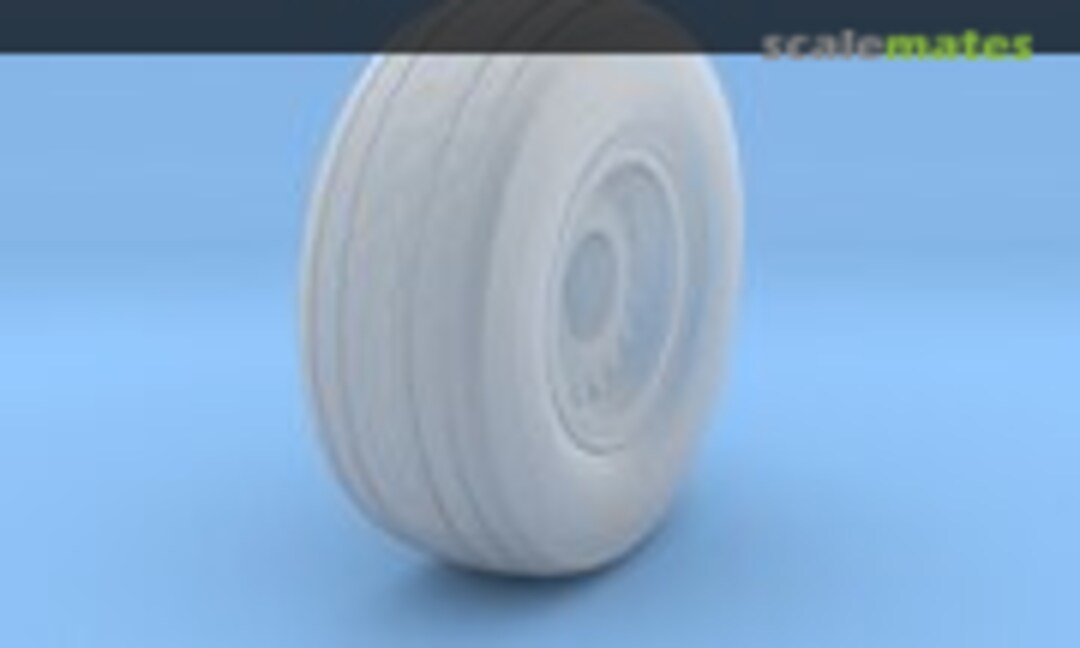 1:72 C-5 Galaxy Inner Nose Wheel (Shapeways BGHNY5C9V) BGHNY5C9V
