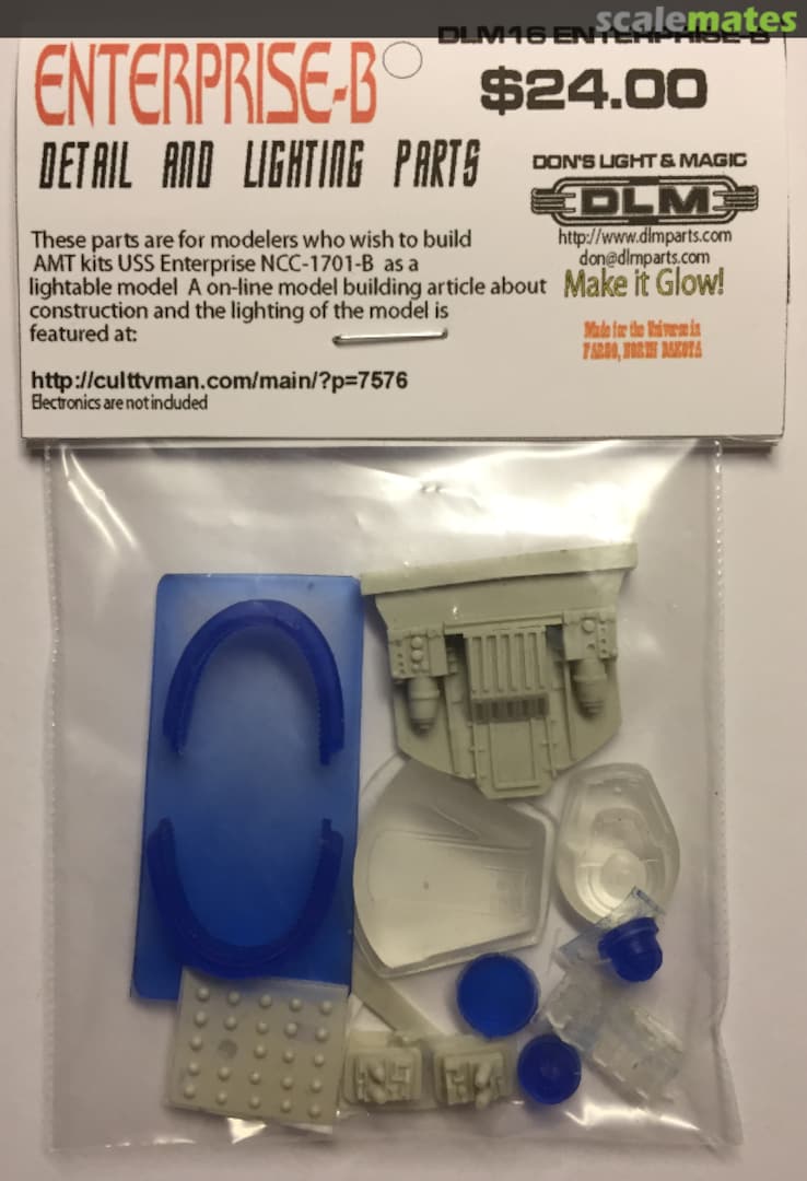 Boxart Enterprise-B Detail and Lighting Parts DLM-16 Don's Light and Magic Boxart Enterprise-B Detail and Lighting Parts DLM-16 Don's Light and Magic