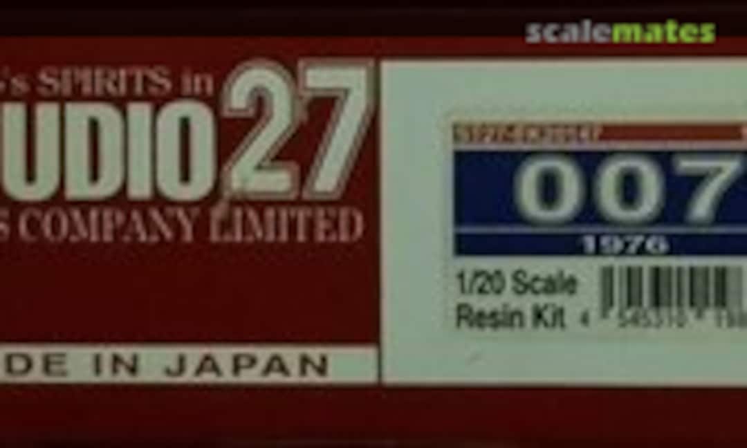 Tyrrell 007 (1976) (Studio27 ST27-FK20147)